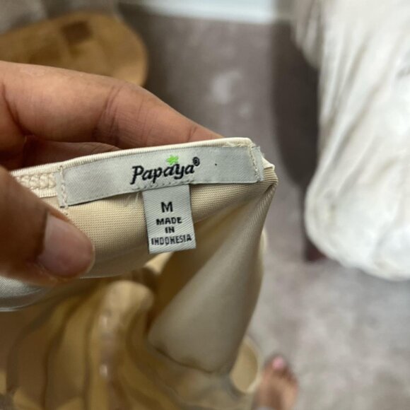 Y2k Papaya Corset Top - Picture 5 of 5